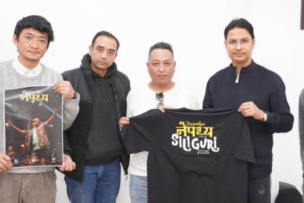 ‘नेपथ्य लाइभ इन सिलिगुडी’का लागि आधिकारिक टिसर्ट र मर्चेन्डाइज सार्वजनिक 